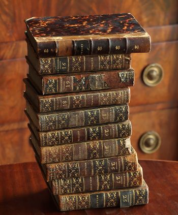 Antyczne dekoracyjne księgi 1793r oraz 1885r francja sklep online z antykami Empire Antyki #antyki #antiques #books #księgi